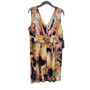 NWT Simply Vera Vera Wang Dress Babydoll Artsy Flirty Feminine Womens Sz PXL